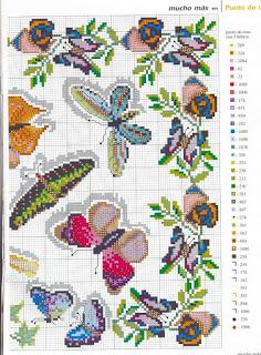 Un mare di schemi con farfalle da scaricare gratis