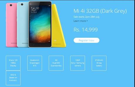 Xiaomi Mi4i 32 GB