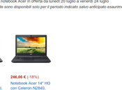 Promozione Amazon Acer Week: notebook scontati
