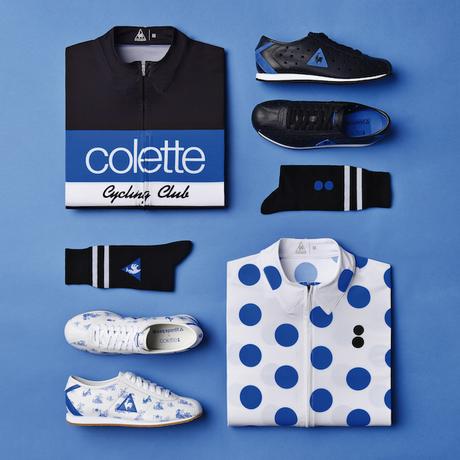 Le Coq Sportif + Colette Cycling Club.