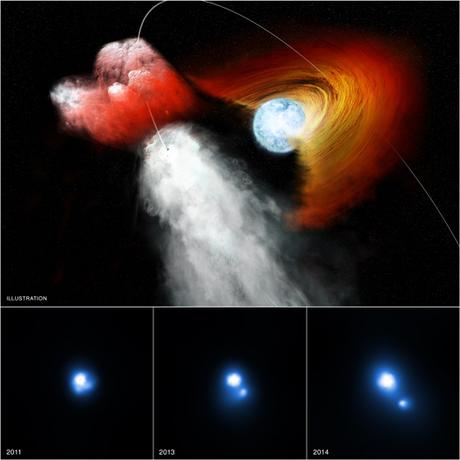 Immagine ai raggi X: NASA/CXC/PSU/G.Pavlov et al; Illustrazione: NASA/CXC/M.Weiss