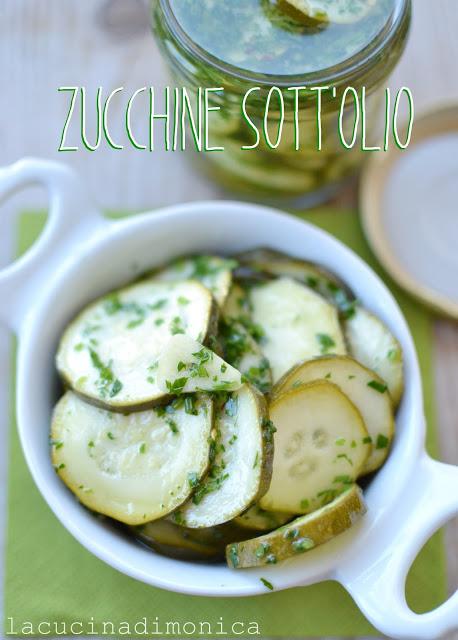 zucchine sott'olio