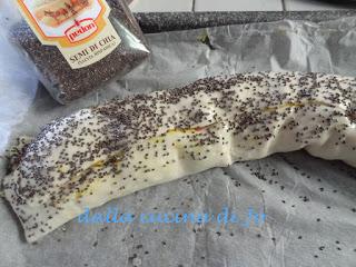 Strudel salato con semi di chia