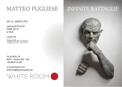 Matteo Pugliese in mostra alla White Room Positano ...Domani venerdì 24 luglio