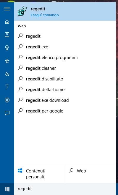 Windows 10 - Regedit