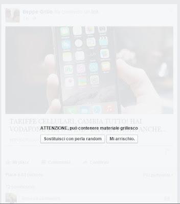 M5Stop, l'estensione che blocca i contenuti di Grillo da Facebook