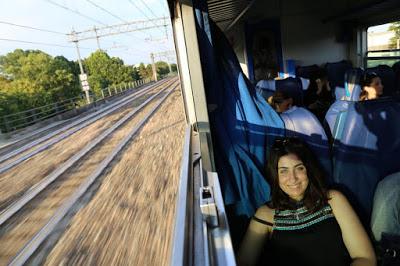 già il viaggio di andata un'avventura