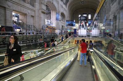 già il viaggio di andata un'avventura