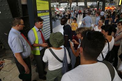 già il viaggio di andata un'avventura