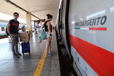 già il viaggio di andata un'avventura