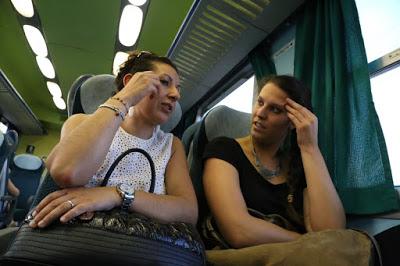 già il viaggio di andata un'avventura