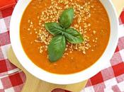 Gazpacho peperoni granella nocciole