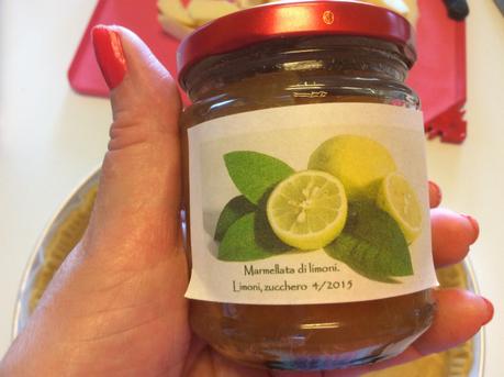 CROSTATA DI MELE CON MARMELLATA DI LIMONI