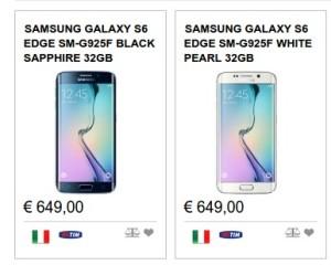 Risultati ricerca per   samsung galaxy s6  È ora possibile acquistare il Samsung Galaxy S6 Edge a meno di 500 euro con la promozione Galaxy S6 Days sul portale Glistockisti.it  Gli Stockisti  Smartphone  cellulari  tablet  accessori telefonia  dual sim e tanto altro