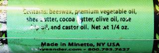 Shea Butter & Olive Oil  Premium Lip Balm - SallyeAnder Soaps