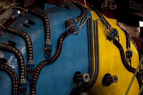 Il primo classificato della scorsa edizione.  Laboratori Nazionali di Frascati INFN. Dettaglio del rivelatore KLOE. Crediti: Joseph Paul Boccio