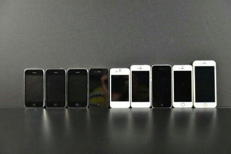 iphone tutta la generazione