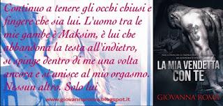 Excerpt reveal: La mia vendetta con te di Giovanna Roma