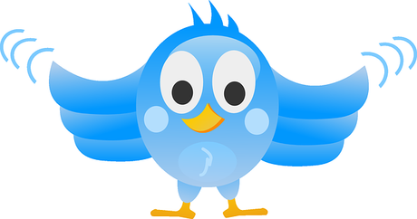 twitter logo disegnato