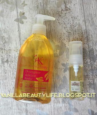 Alkemilla - Detergente delicato al bamboo, Shampoo Lavanda e Eucalipto per capelli normali e grassi, Addolcilabbra al lime
