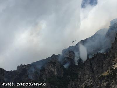 Positano : ancora i PIROMANI