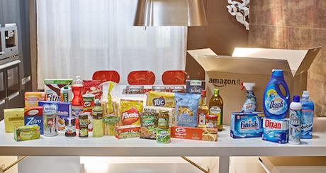 Da oggi su Amazon si compra pure da mangiare (sì, anche in Italia)