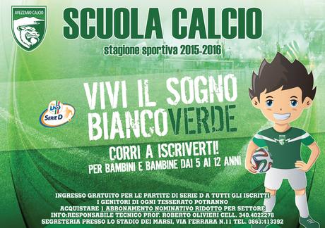 ISCRIZIONI APERTE SCUOLA CALCIO E SETTORE GIOVANILE