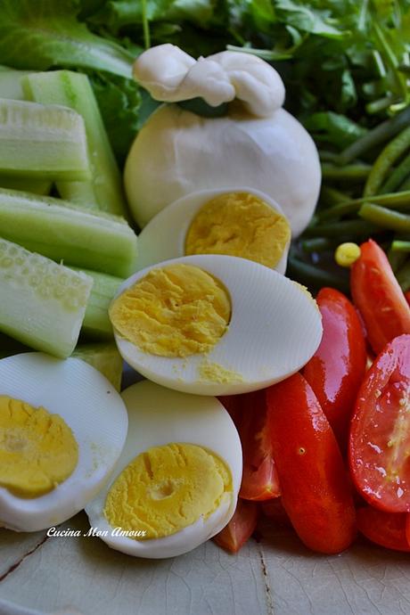 Niçoise con Burrata