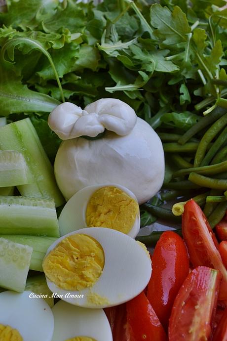 Niçoise con Burrata