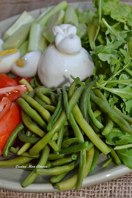 Niçoise con Burrata