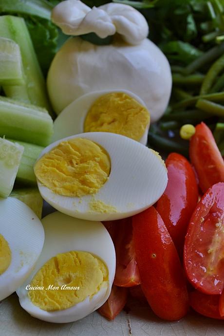 Niçoise con Burrata