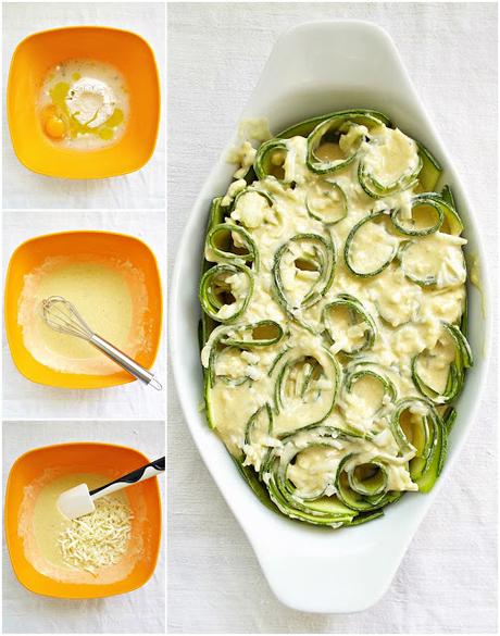 Sformato di zucchine, pecorino e timo