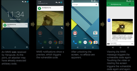 Scoperto enorme bug Android: con un MMS, Stagefright vi infetta!