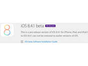 Apple rilascia 8.4.1 beta agli sviluppatori