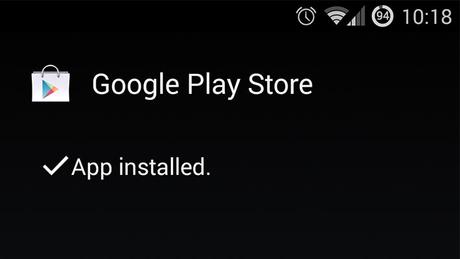 Come installare manualmente Google Play Store