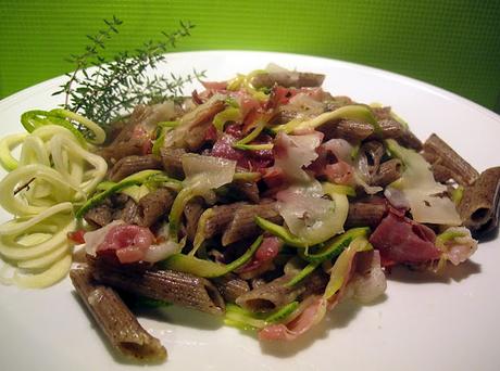 Penne rigate con grano saraceno di Chiavenna