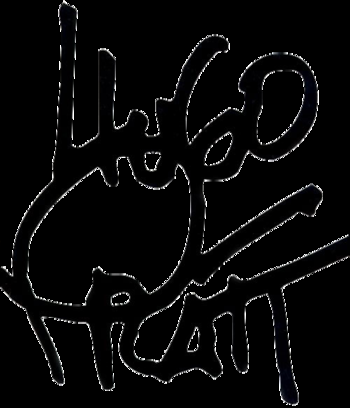 English: Hugo Pratt's signature Français : Sig...