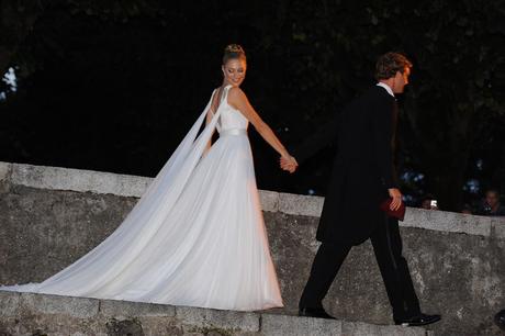 Abito da sposa Armani Beatrice Borromeo