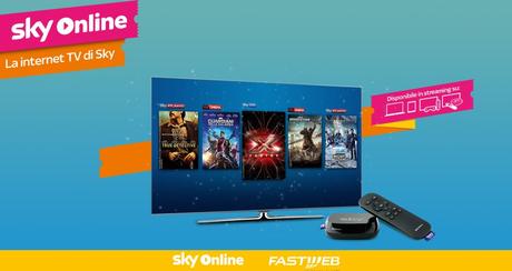 Accordo Fastweb e Sky: con Fastweb inclusi  i grandi contenuti di Sky Online