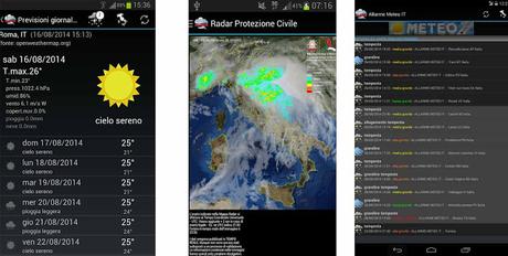 [App] Le Migliori 5 App Meteo secondo Tuttoxandroid