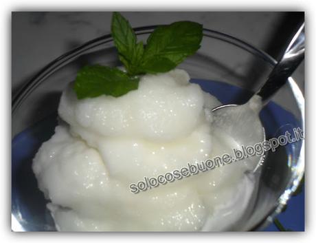 Sorbetto al limone