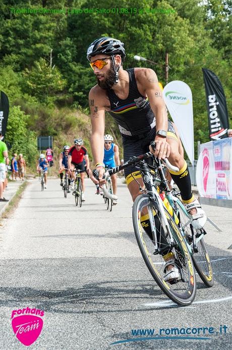 Triathlon Olimpico Lago del Salto 2015 - prestazione spettacolare! (+ classifica parziale)