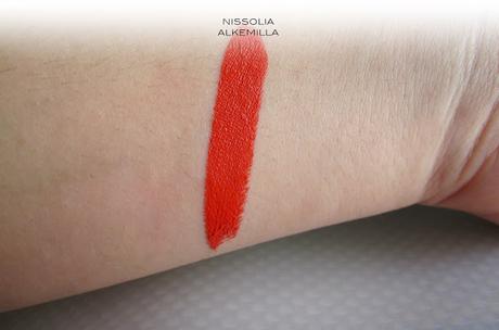 Rossetti Alkemilla Eco Bio Cosmetics - Swatch & Comparison