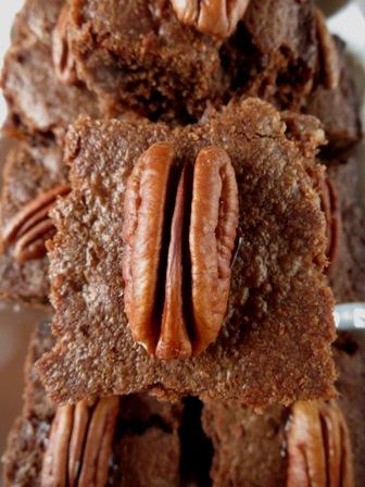 Brownies alle noci pecan