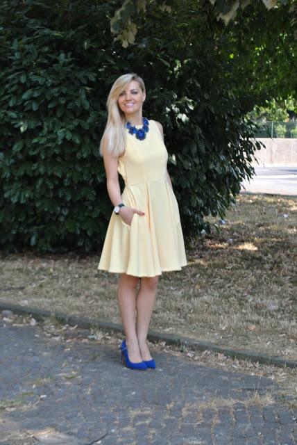 outfit abito giallo abito ladylike giallo abito cut out come abbinare un abito cut out come abbinare il giallo cut out dress how to wear a cut out dress yellow dress how to wear yellow mariafelicia magno fashion blogger colorblock by felym fashion blog italiani outfit estivi donna outfit estate 2015 outfit luglio summer outfit s summer outfits for girls 