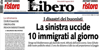 Libero e quel titolo che ci si poteva risparmiare