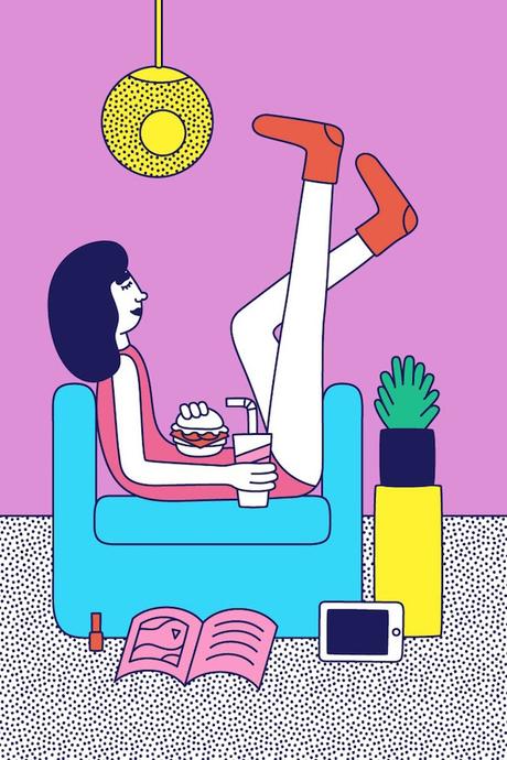 ILLUSTRAZIONE: Disegni stile cartoon di Martina Paukova