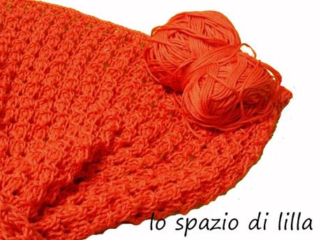 Copertina per neonato ai ferri con il cotone Memphis di Adriafil, tutorial e schemi / Knitted  baby blanket with Memphis cotton yarn by Adriafil, free pattern