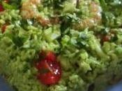 Riso freddo pesto prezzemolo frutti mare