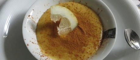 Crema al limone e cannella